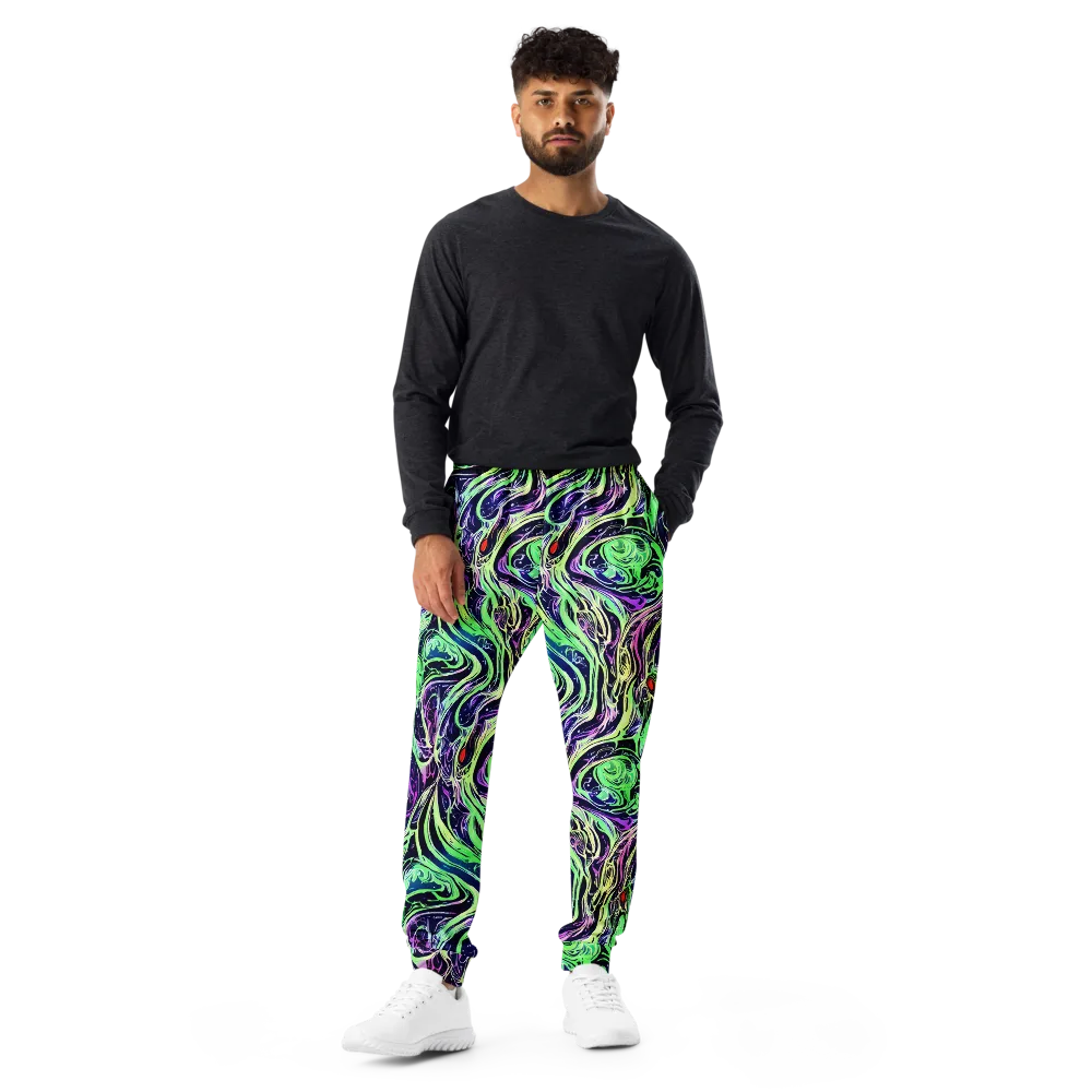 Alien Current on Men's Joggers — Front
