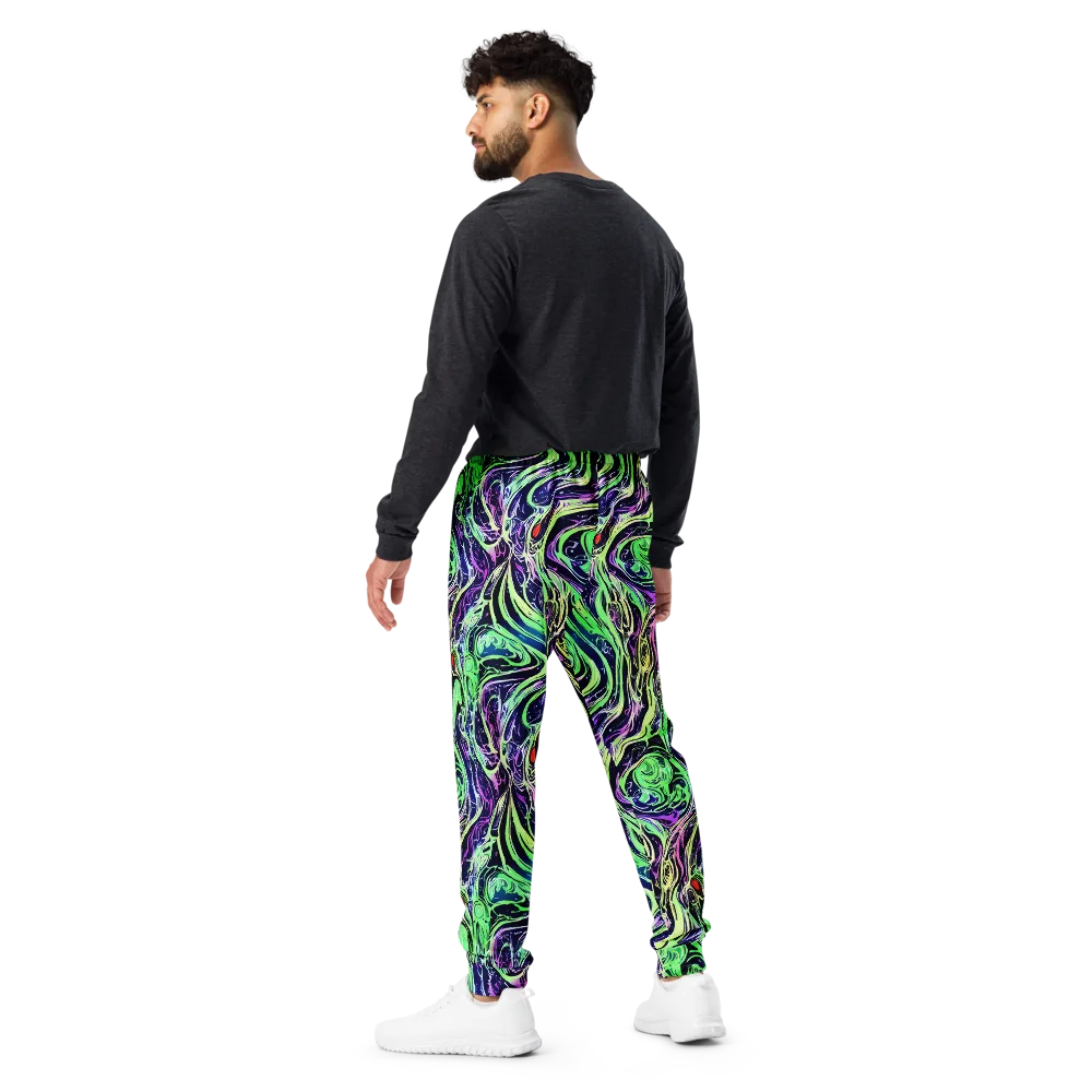 Alien Current on Men's Joggers — Back
