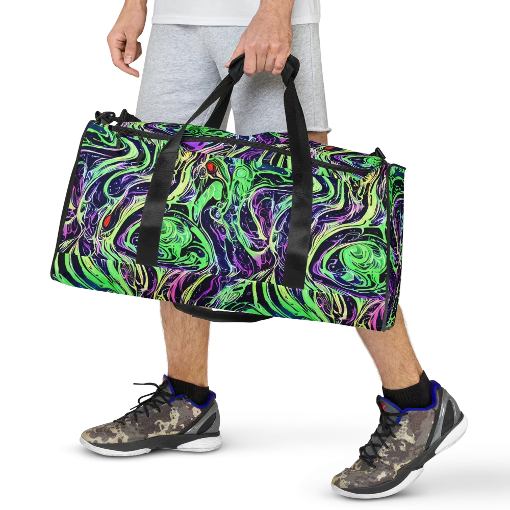 Alien Current on Duffle Bag — Front