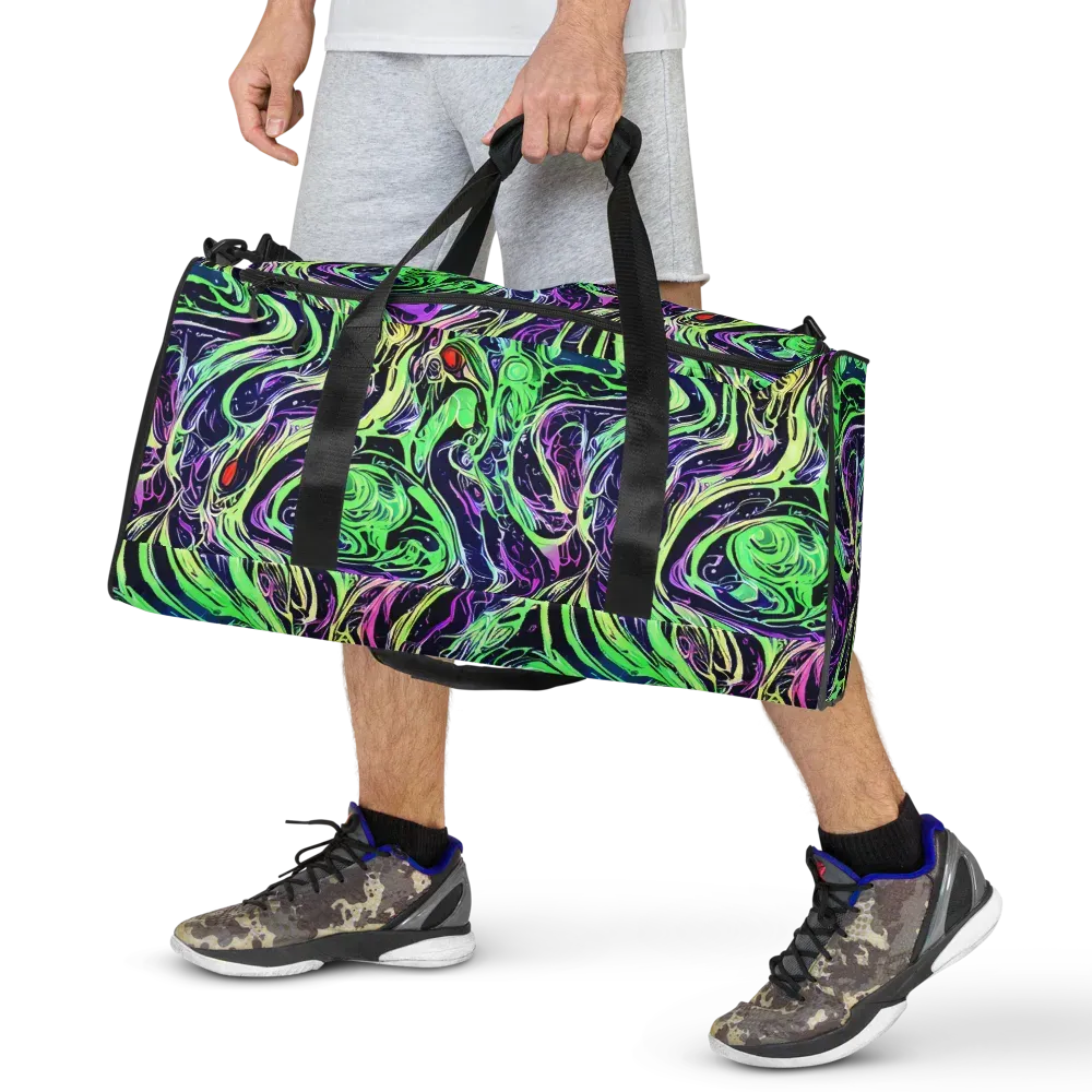 Alien Current on Duffle Bag — Front