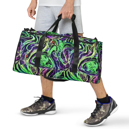 Alien Current on a Duffle Bag