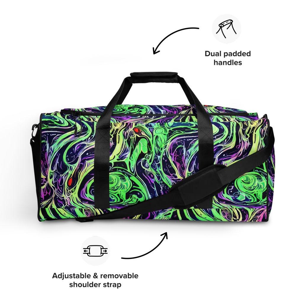 Alien Current on Duffle Bag — Front