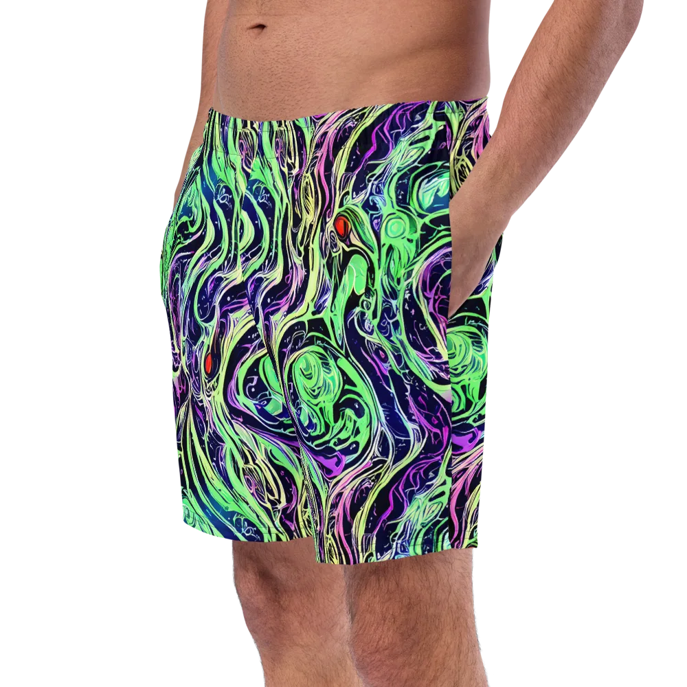 Alien Current on Swim Trunks — Left Front