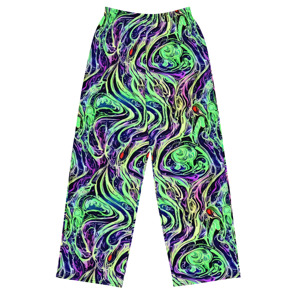 Alien Current on Wide-Leg Pants — Front