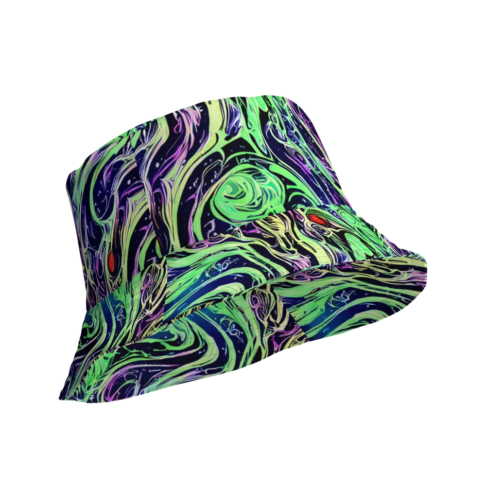 Alien Current on Reversible Bucket Hat — Product details Outside