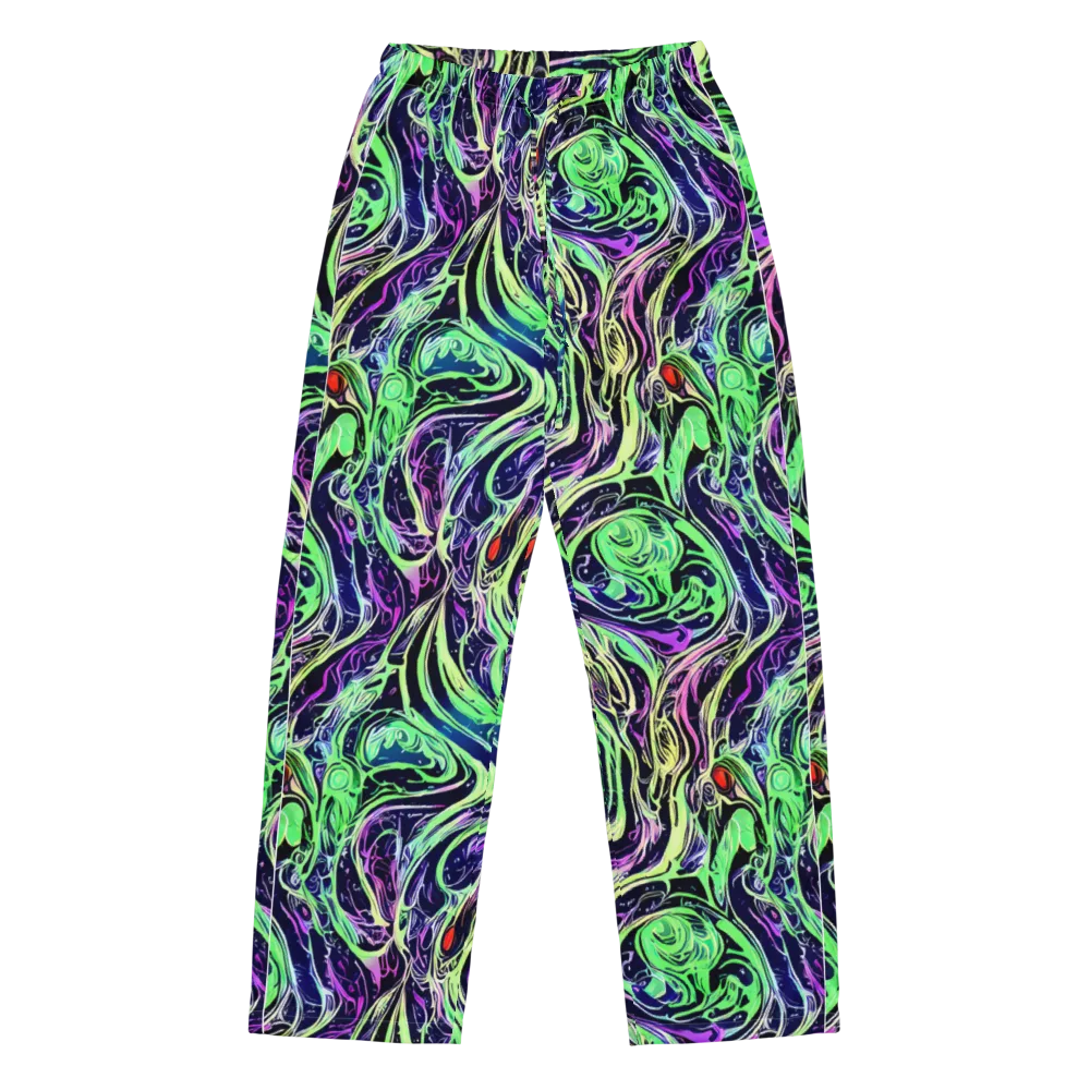 Alien Current on Women's Pajama Pants — Front