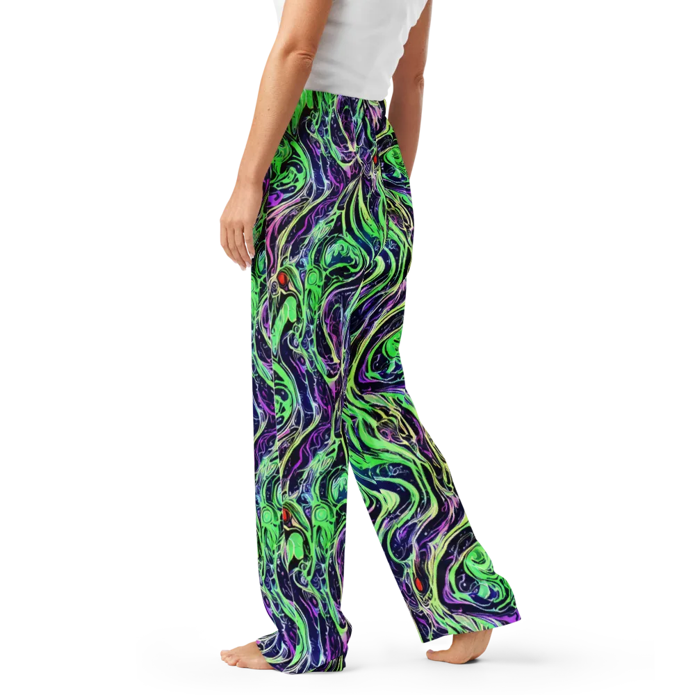 Alien Current on Women's Pajama Pants — Left