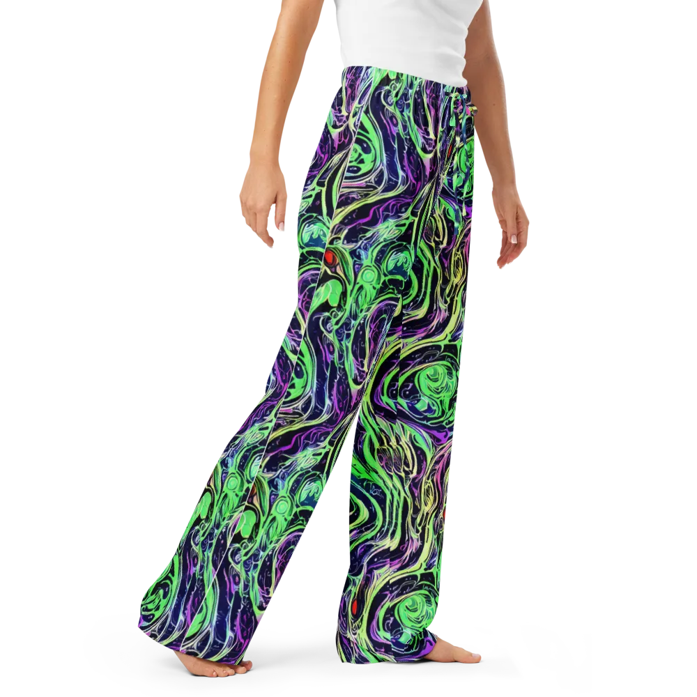 Alien Current on Women's Pajama Pants — Right Front