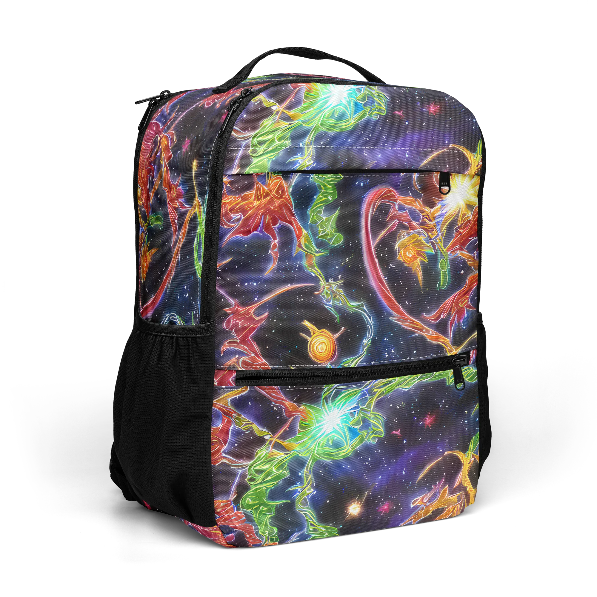 Galactic Flora on Utility Backpack — Right Front