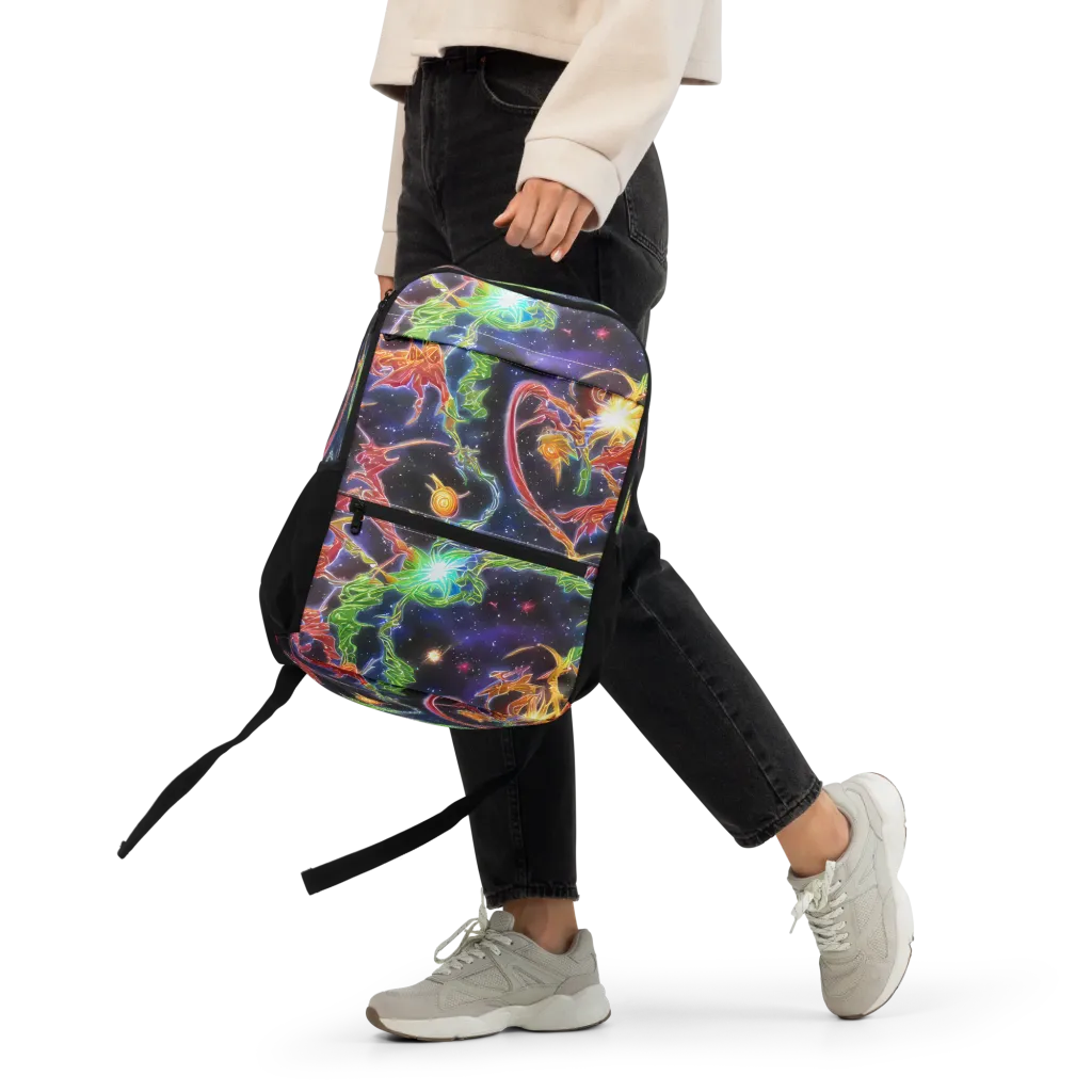 Galactic Flora on Utility Backpack — Front