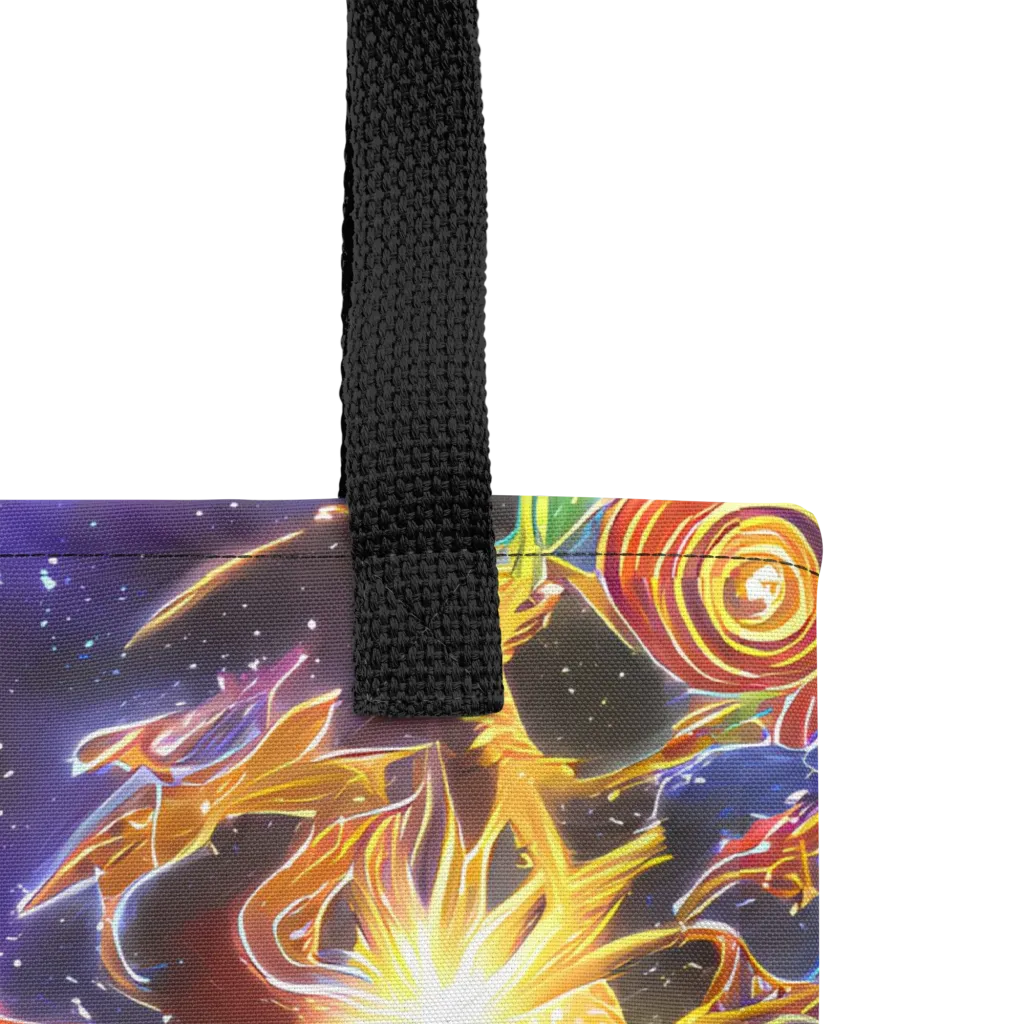 Galactic Flora on Tote Bag — Product details