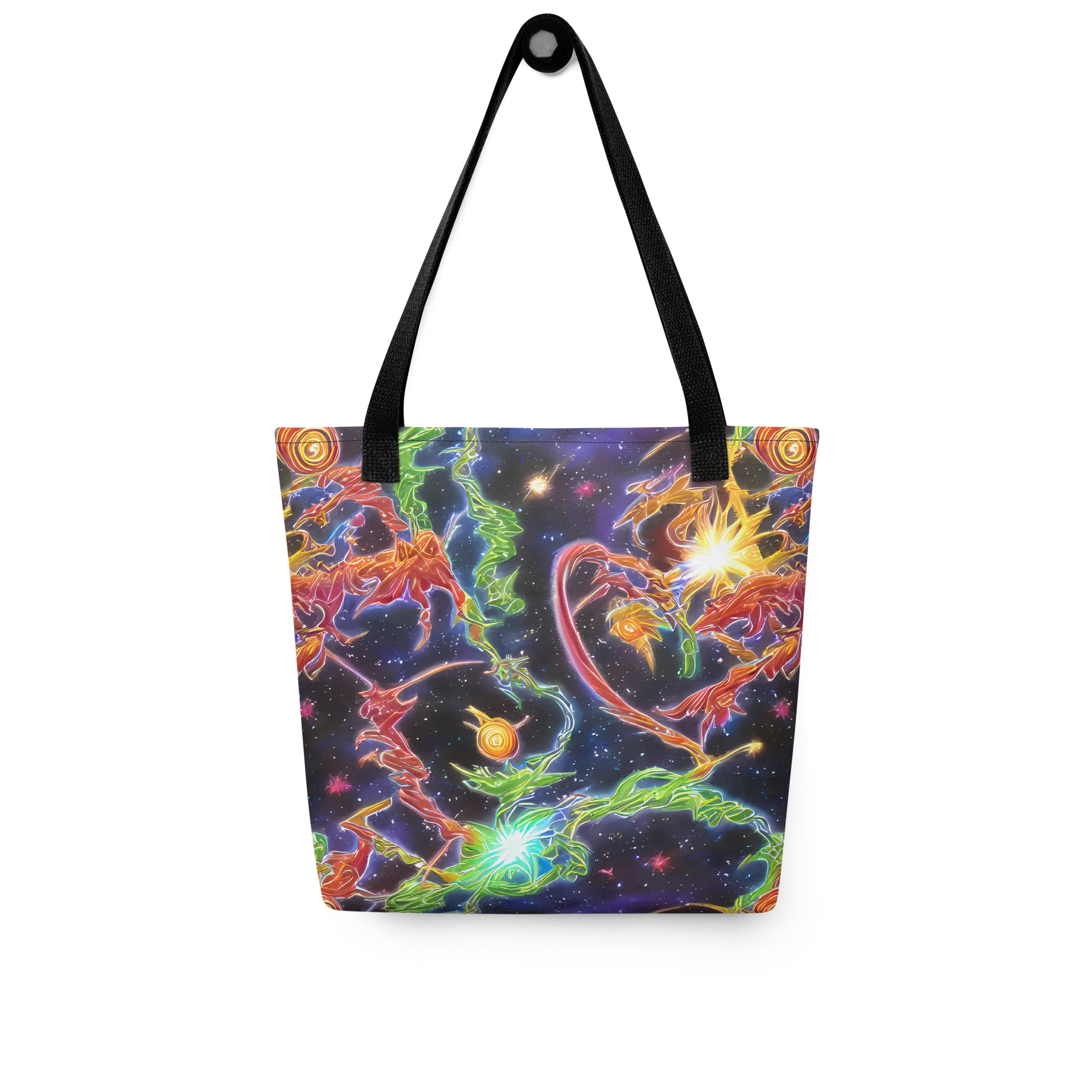 Galactic Flora on Tote Bag — Front