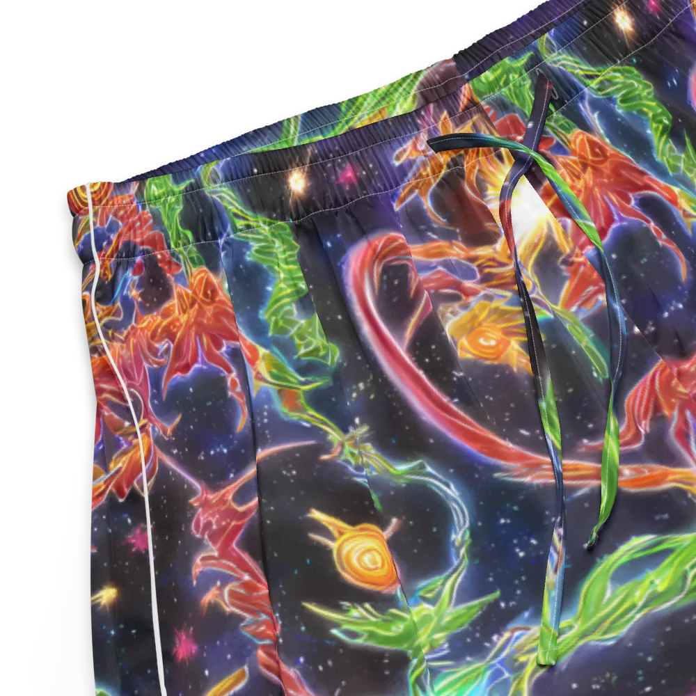 Galactic Flora on Women's Pajama Shorts — Product details