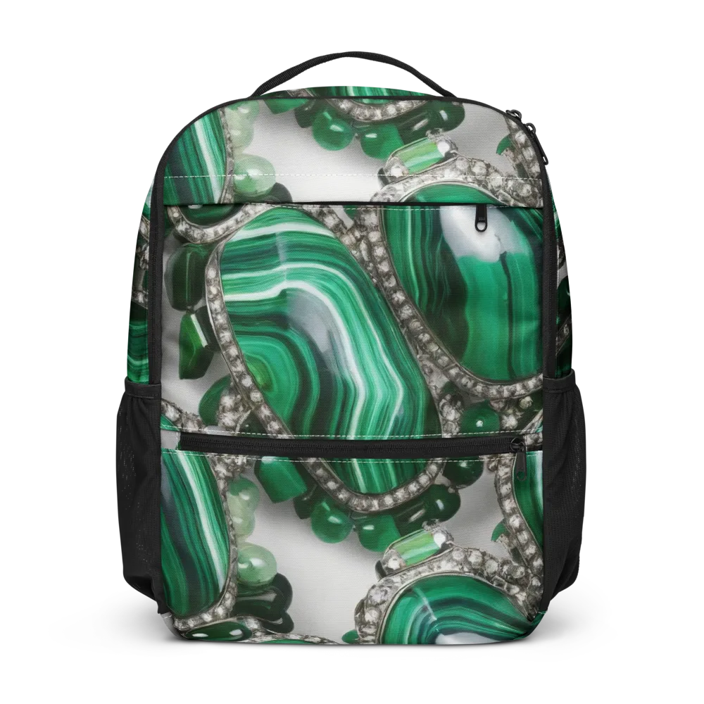 Malachite Royale on Utility Backpack — Front