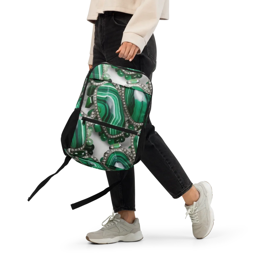 Malachite Royale on Utility Backpack — Front