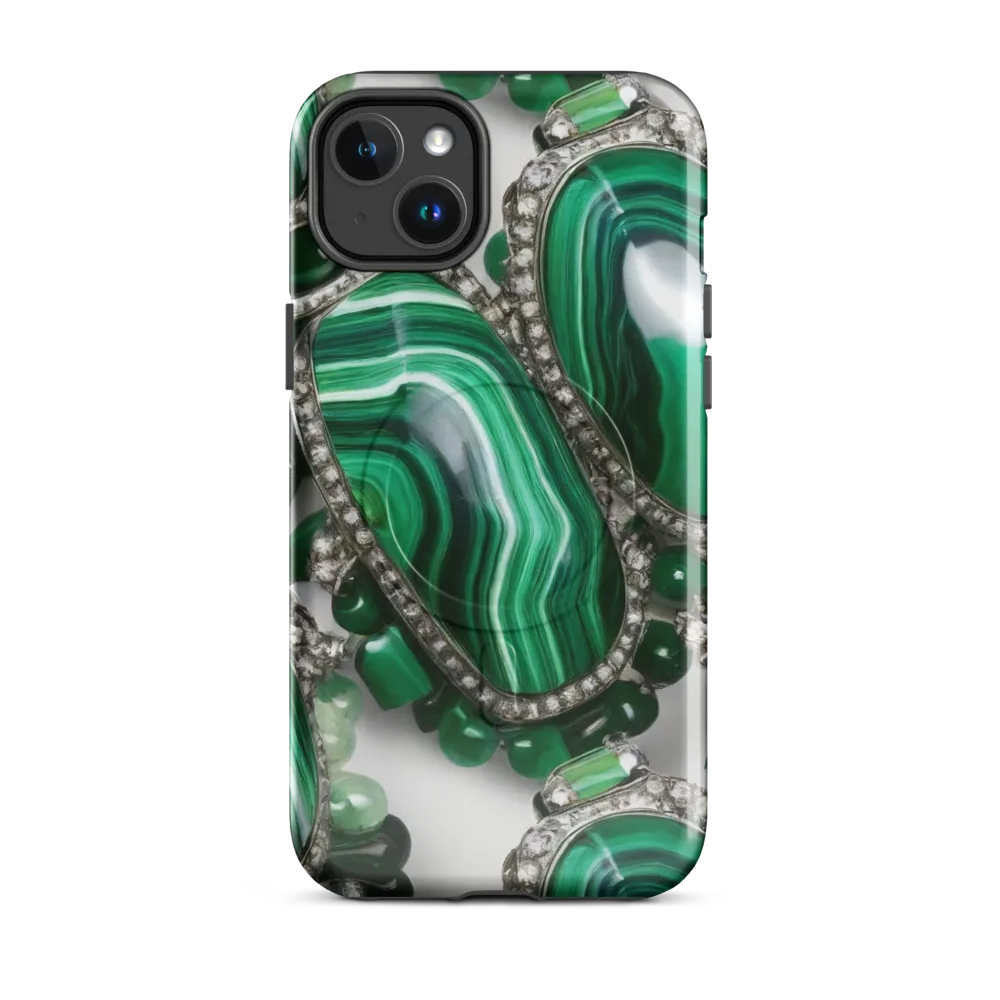 Malachite Royale on MagSafe Tough Case for iPhone® — Front
