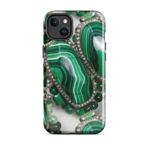 Malachite Royale on a MagSafe Tough Case for iPhone®