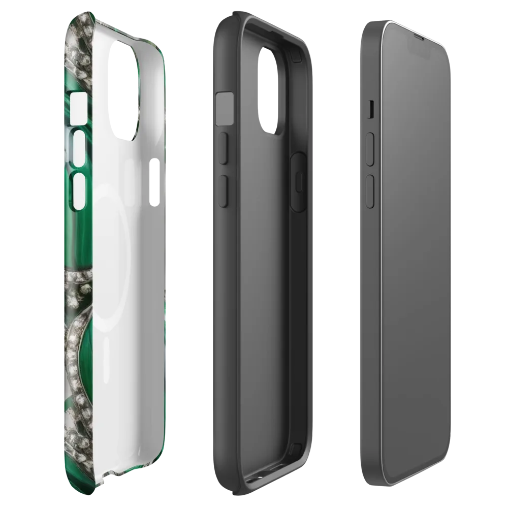 Malachite Royale on MagSafe Tough Case for iPhone® — Front