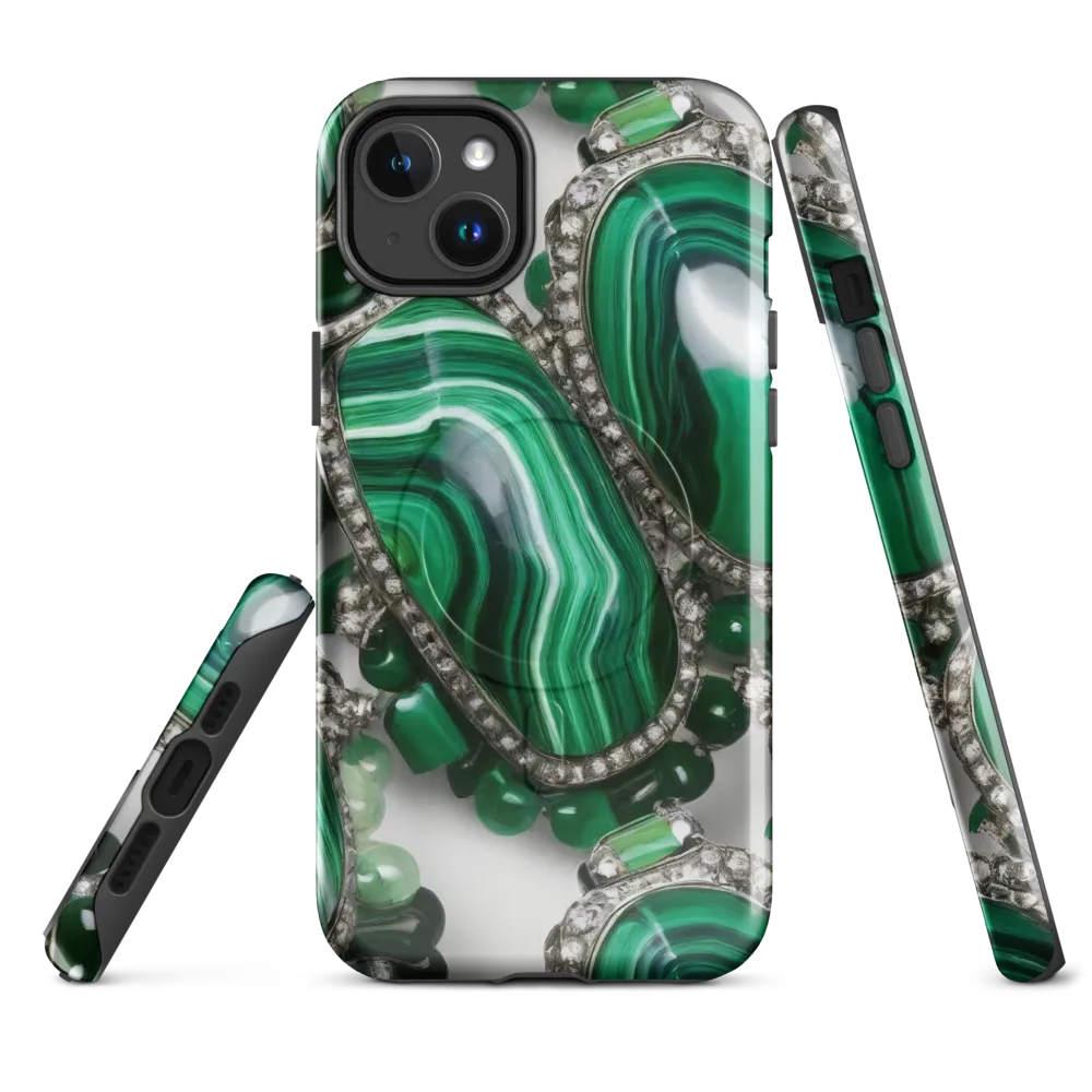 Malachite Royale on MagSafe Tough Case for iPhone® — Front