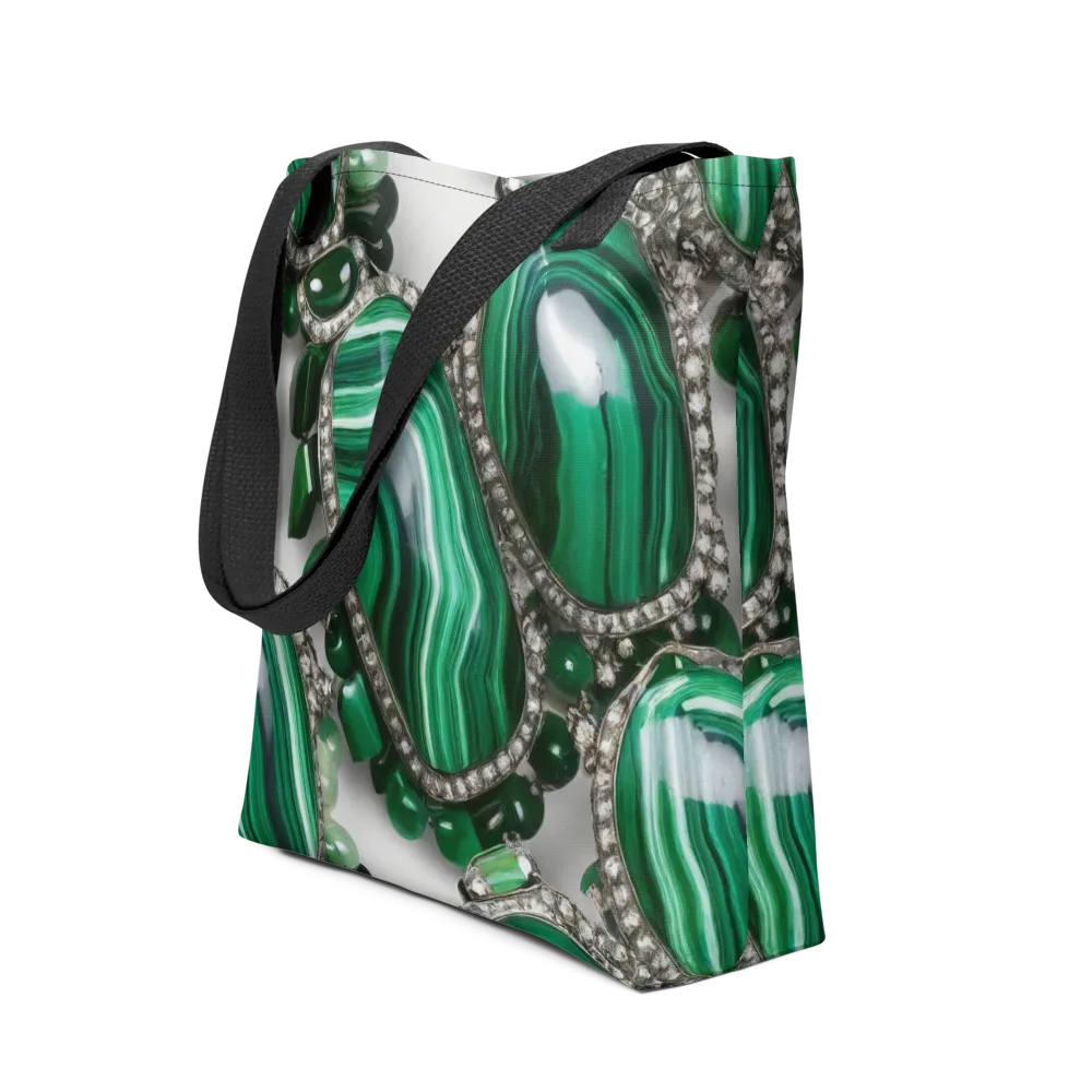 Malachite Royale on Tote Bag — Front