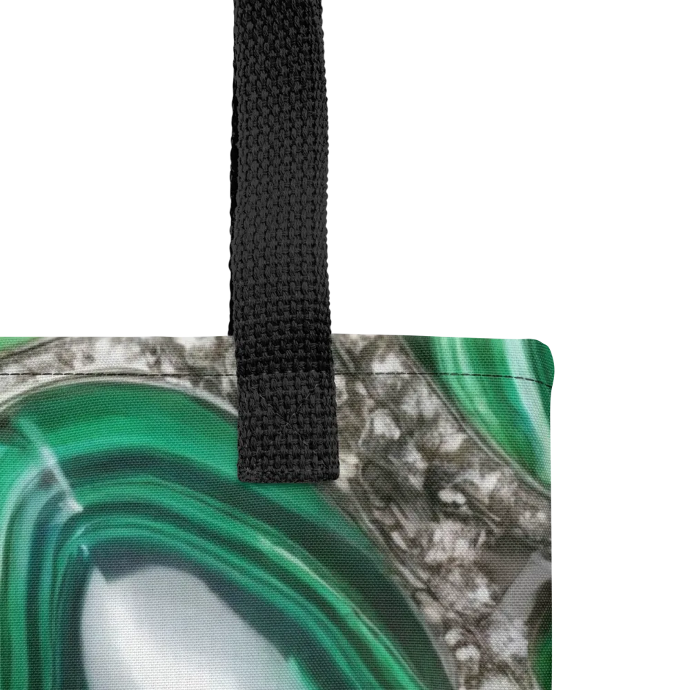 Malachite Royale on Tote Bag — Product details