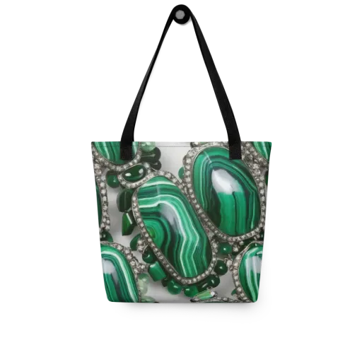Malachite Royale on a Tote Bag