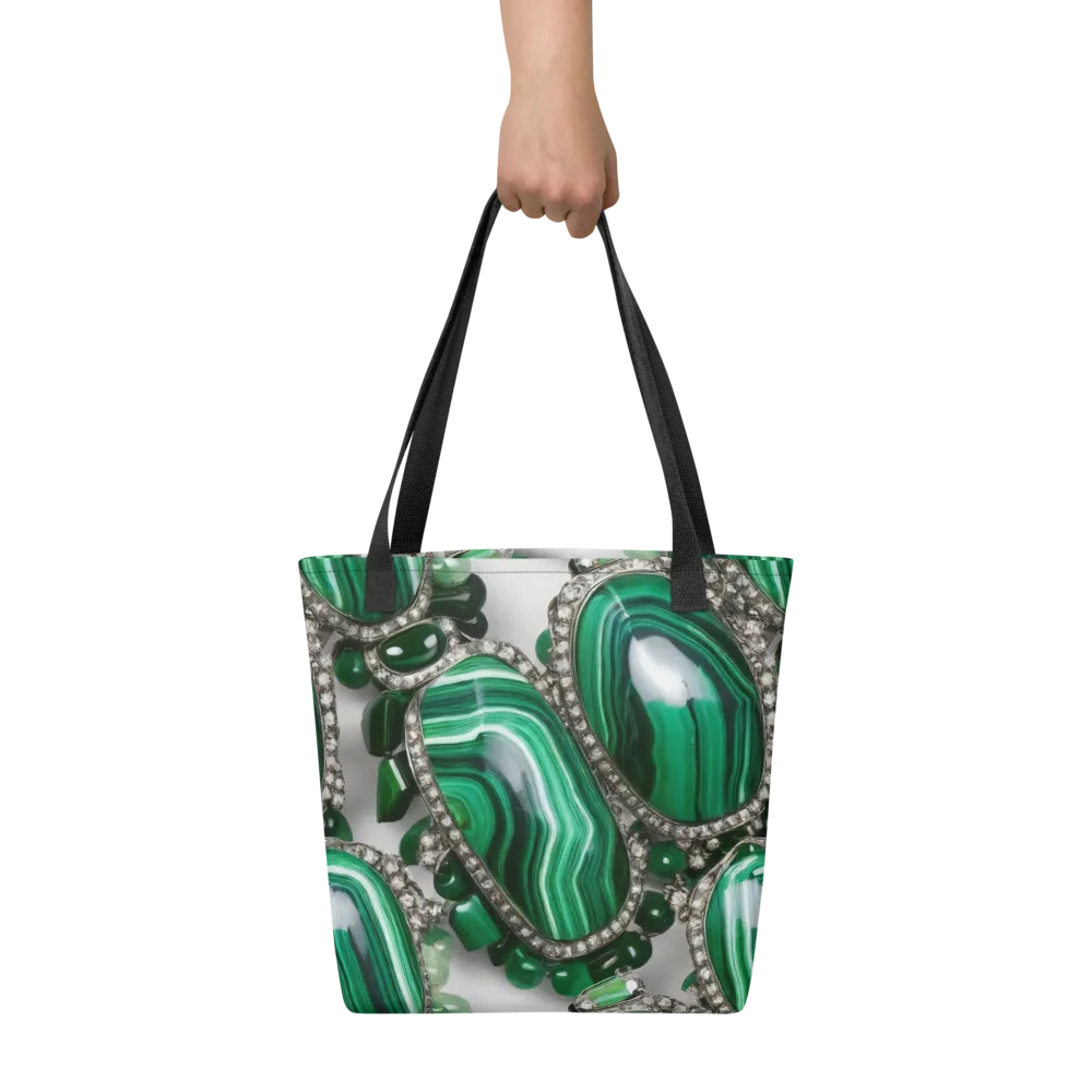 Malachite Royale on Tote Bag — Front