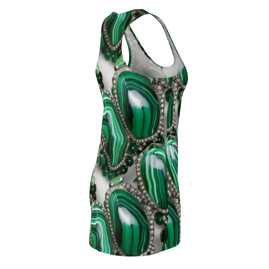 Malachite Royale on Racerback Dress — Back Side