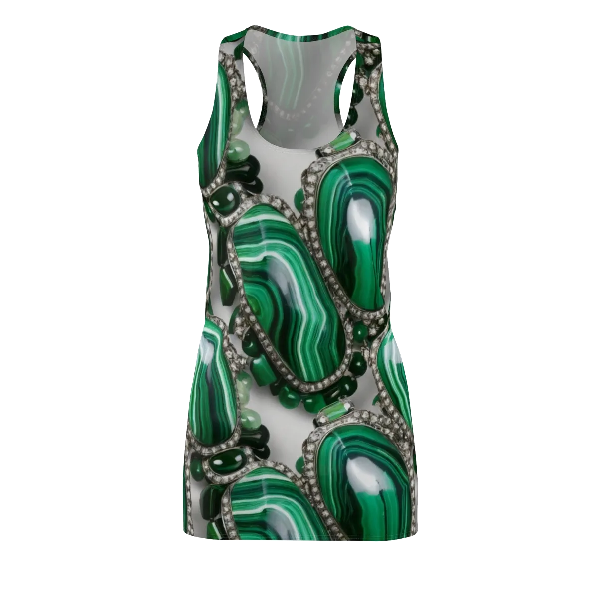 Malachite Royale on Racerback Dress — Front