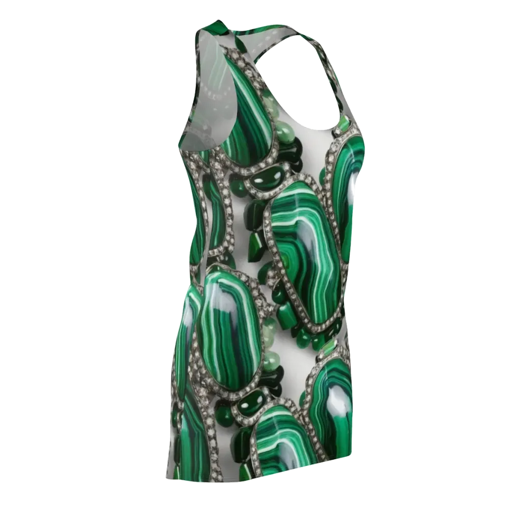 Malachite Royale on Racerback Dress — Front Side