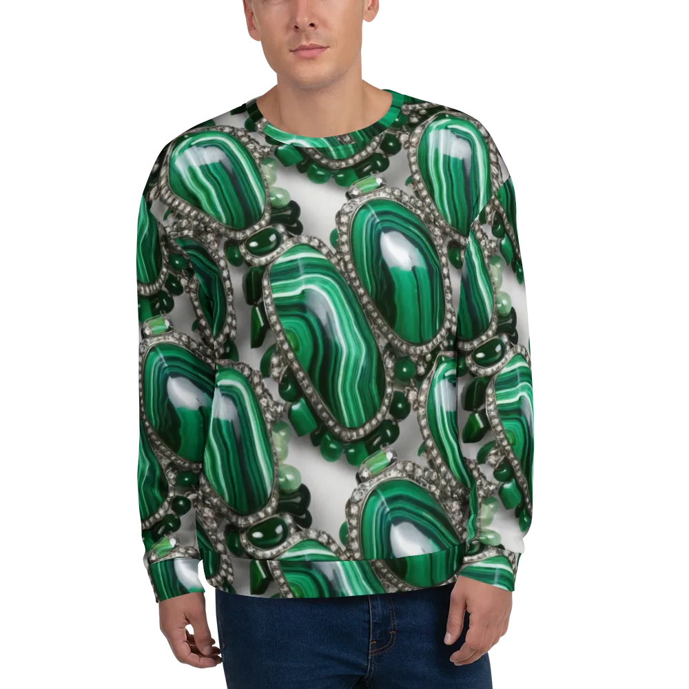 Malachite Royale on Sweatshirt — Front