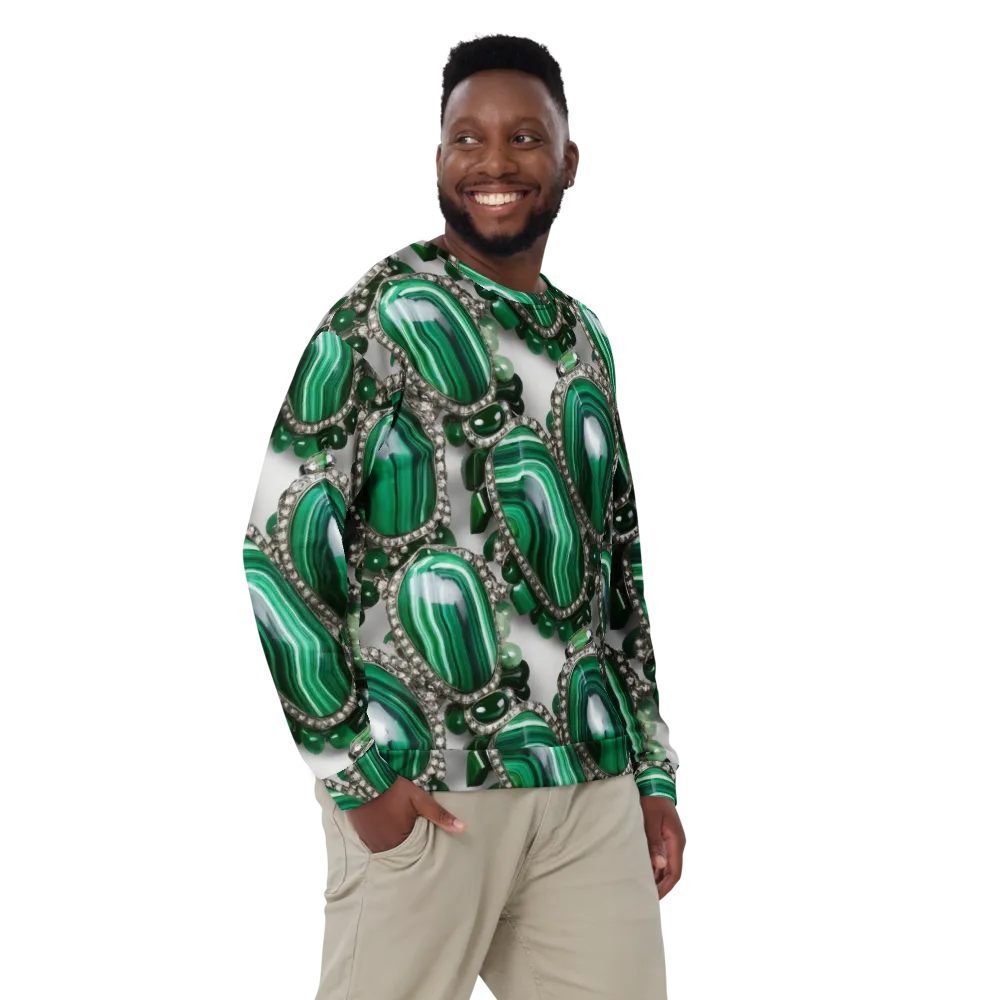 Malachite Royale on Sweatshirt — Front