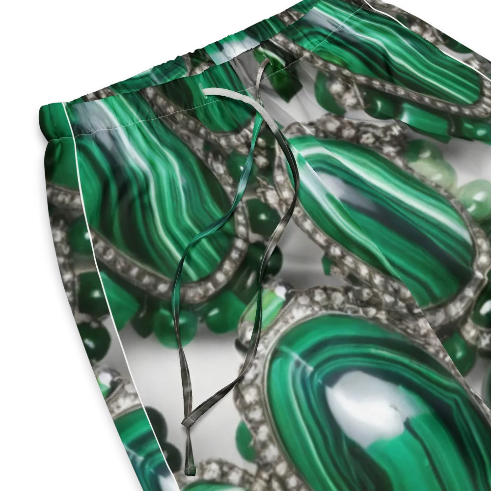 Malachite Royale on Women's Pajama Pants — Product details
