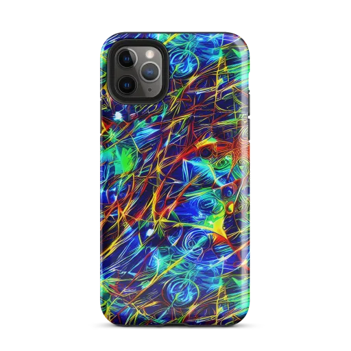 Limefire Cartography on a Tough Case for iPhone®