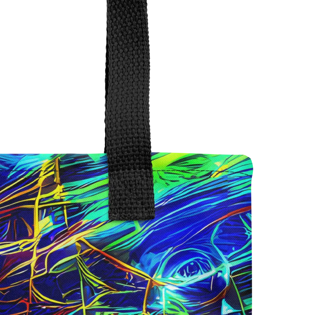Limefire Cartography on Tote Bag — Product details