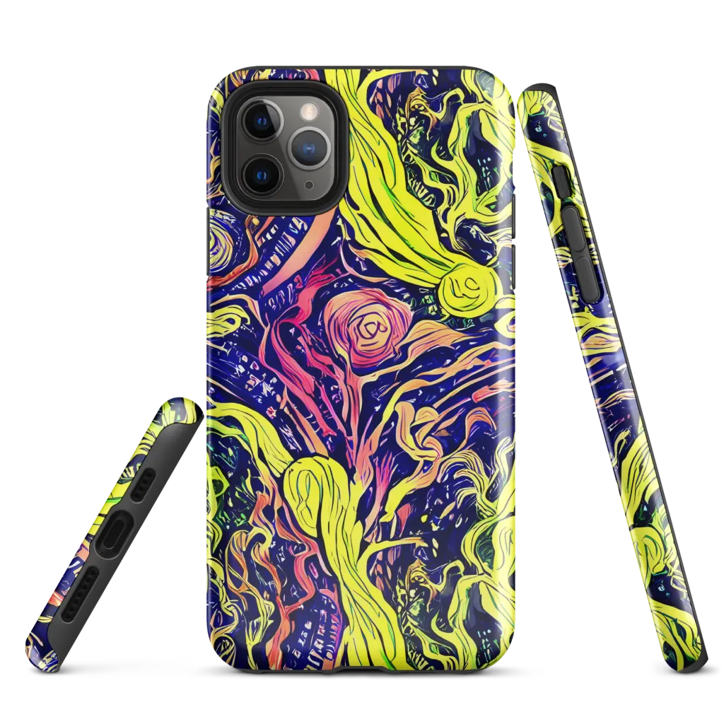 Psychedelic Herbarium on Tough Case for iPhone® — Front