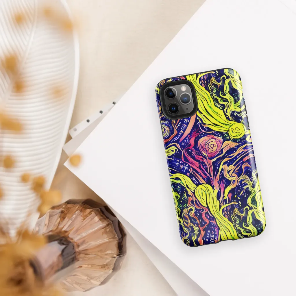 Psychedelic Herbarium on Tough Case for iPhone® — Front