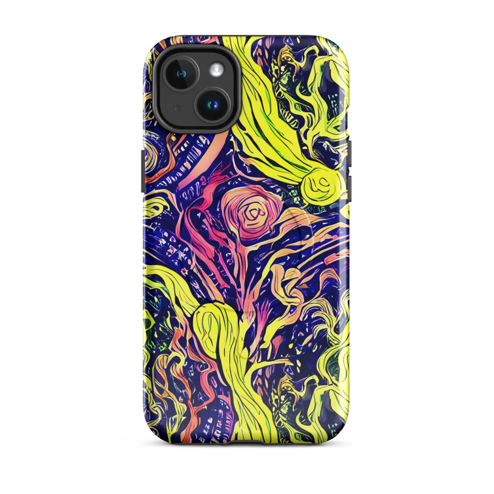 Psychedelic Herbarium on MagSafe Tough Case for iPhone® — Front