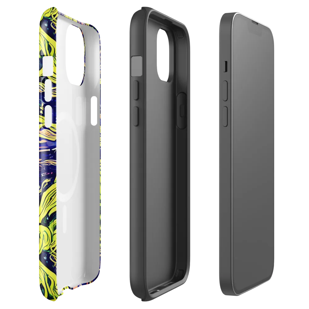 Psychedelic Herbarium on MagSafe Tough Case for iPhone® — Front