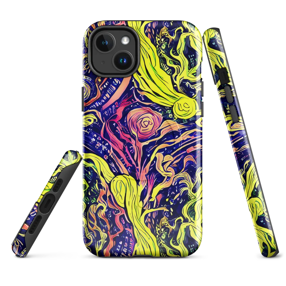 Psychedelic Herbarium on MagSafe Tough Case for iPhone® — Front