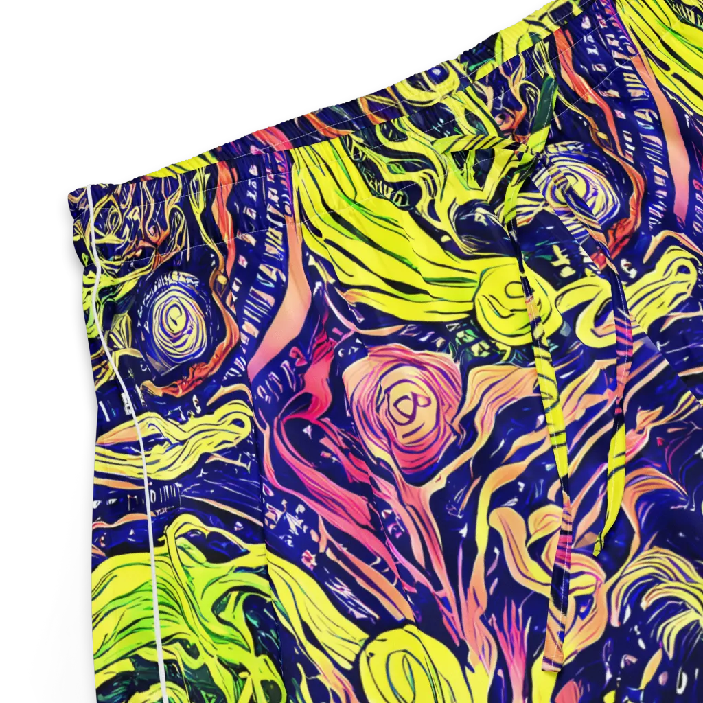 Psychedelic Herbarium on Women's Pajama Shorts — Product details