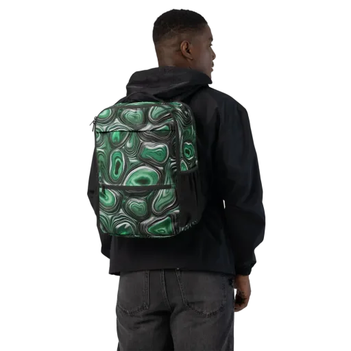 Emerald Agate on a Utility Backpack