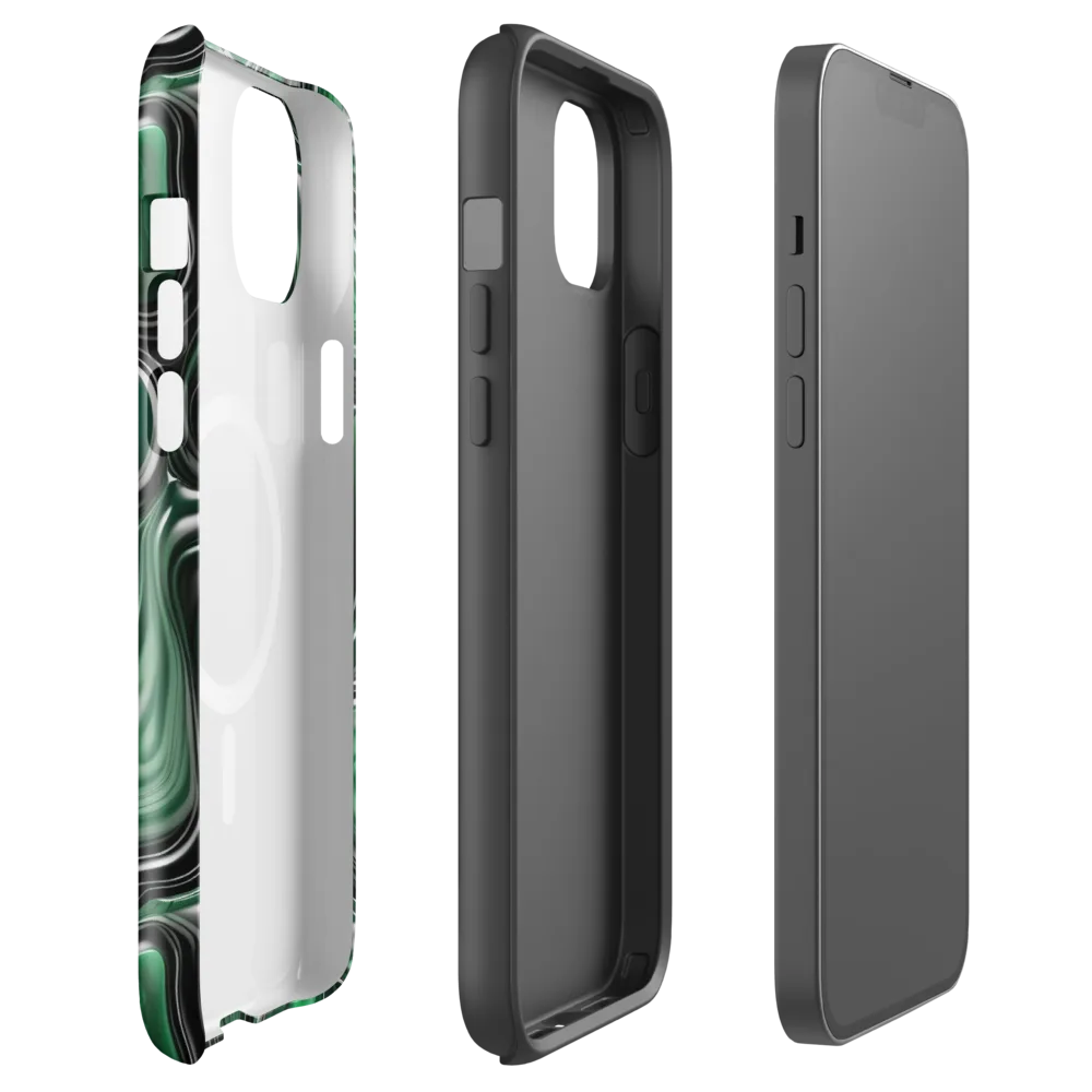 Emerald Agate on MagSafe Tough Case for iPhone® — Front