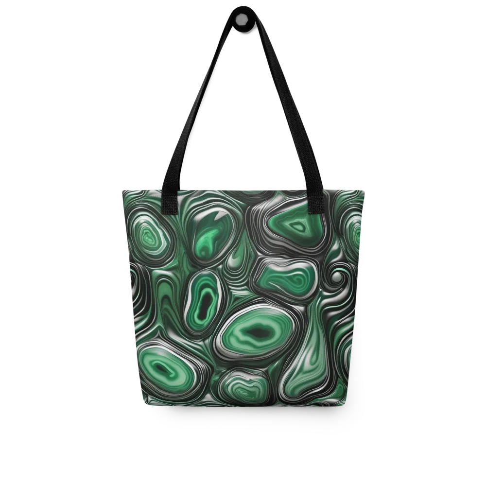 Emerald Agate on Tote Bag — Front