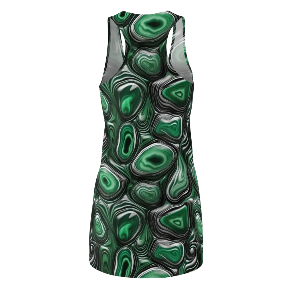 Emerald Agate on Racerback Dress — Back