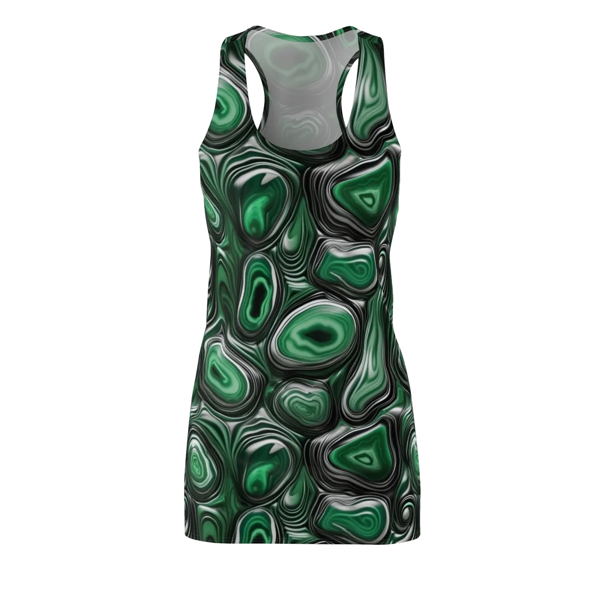 Emerald Agate on Racerback Dress — Front
