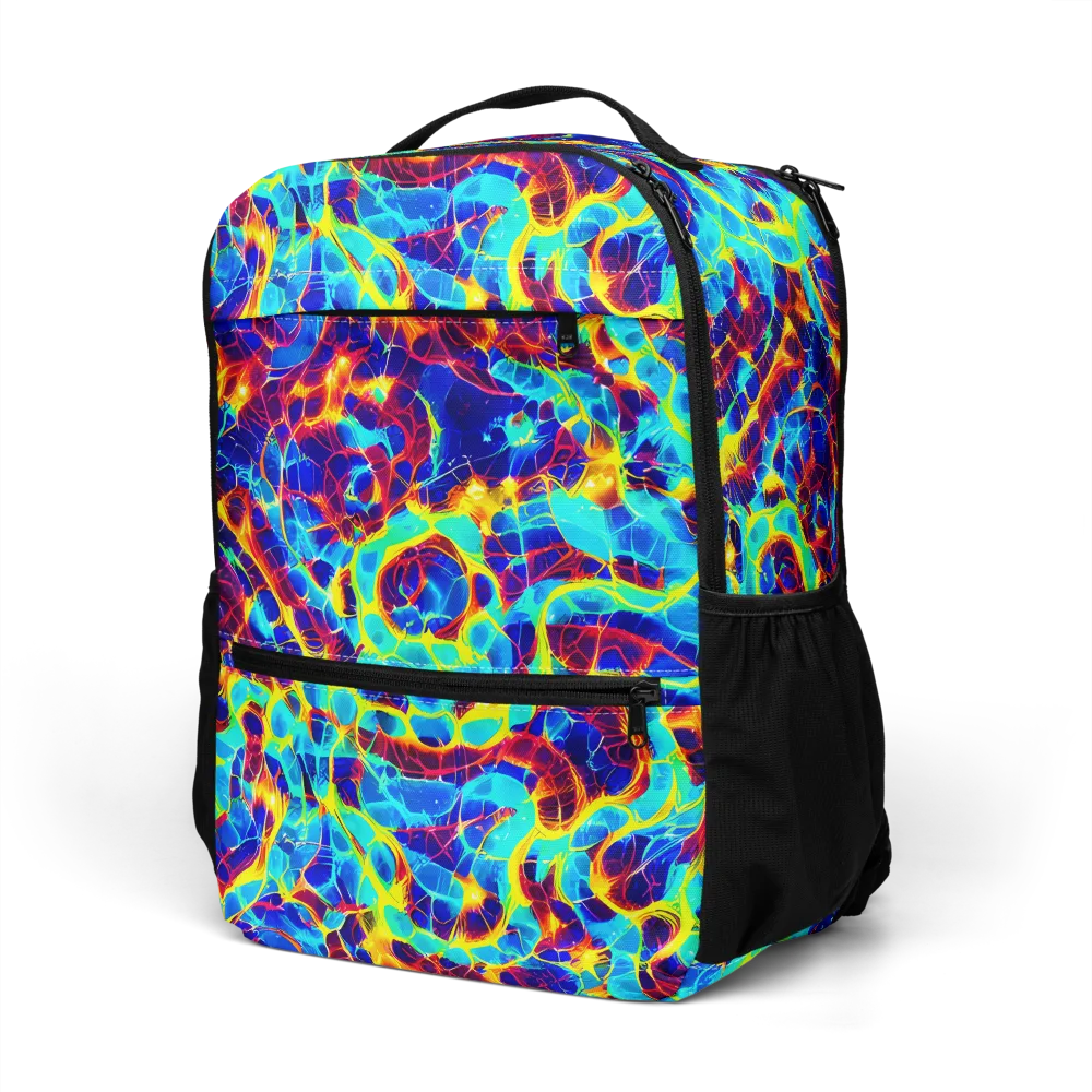 Cobalt Plasma on Utility Backpack — Left Front