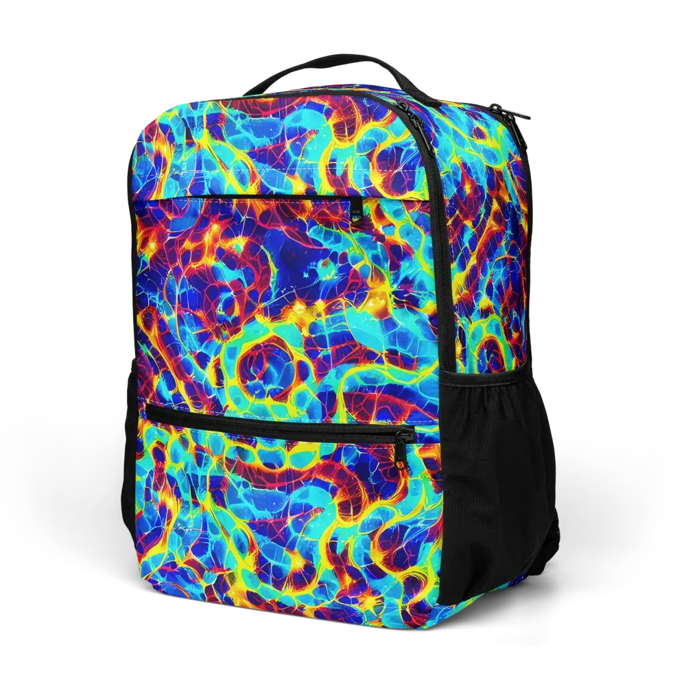 Cobalt Plasma on Utility Backpack — Left Front