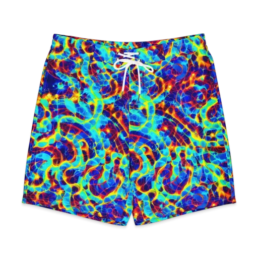 Cobalt Plasma on a Men's Board Shorts