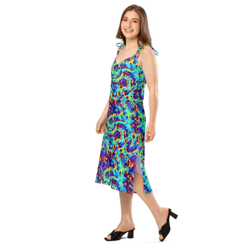 Cobalt Plasma on a Slip Dress